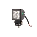 Zwei LED Arbeitsscheinwerfer 1800 LM 18W, Anzahl der LED-Dioden: 4, licht: fokussiert. Im Set mit Kabelbaum