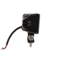 Zwei LED Arbeitsscheinwerfer 1800 LM 18W, Anzahl der LED-Dioden: 4, licht: fokussiert. Im Set mit Kabelbaum