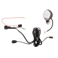 LED Arbeitsscheinwerfer 700 LM 14W, Anzahl der LED-Dioden: 4, licht: zerstreut. Im Set mit Kabelbaum