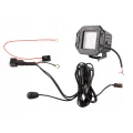 LED Arbeitsscheinwerfer 495 LM 6W, Anzahl der LED-Dioden: 4, licht: zerstreut. Im Set mit Kabelbaum