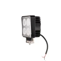 Zwei LED Arbeitsscheinwerfer 1600 LM 16W, Anzahl der LED-Dioden: 4, licht: zerstreut. Im Set mit Kabelbaum