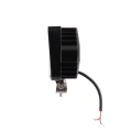 Zwei LED Arbeitsscheinwerfer 1600 LM 16W, Anzahl der LED-Dioden: 4, licht: zerstreut. Im Set mit Kabelbaum