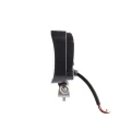 Zwei LED Arbeitsscheinwerfer 630 LM 12W, Anzahl der LED-Dioden: 5, licht: zerstreut. Im Set mit Kabelbaum