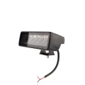 Zwei LED Arbeitsscheinwerfer 1200 LM 18W, Anzahl der LED-Dioden: 6, licht: zerstreut. Im Set mit Kabelbaum