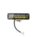 Zwei LED Arbeitsscheinwerfer 1200 LM 18W, Anzahl der LED-Dioden: 6, licht: zerstreut. Im Set mit Kabelbaum