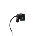 Zwei LED Arbeitsscheinwerfer 1200 LM 18W, Anzahl der LED-Dioden: 6, licht: zerstreut. Im Set mit Kabelbaum