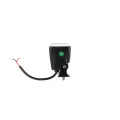 Zwei LED Arbeitsscheinwerfer 1200 LM 18W, Anzahl der LED-Dioden: 6, licht: zerstreut. Im Set mit Kabelbaum