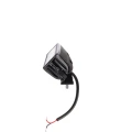 Zwei LED Arbeitsscheinwerfer 1680 LM 18W, Anzahl der LED-Dioden: 6, licht: fokussiert. Im Set mit Kabelbaum