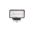 Zwei LED Arbeitsscheinwerfer 1100 LM 18W, Anzahl der LED-Dioden: 6, licht: zerstreut. Im Set mit Kabelbaum