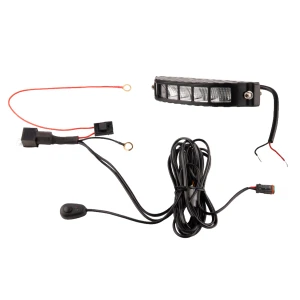 LED Arbeitsscheinwerfer 826 LM 16W, Anzahl der LED-Dioden: 6, licht: zerstreut. Im Set mit Kabelbaum     