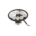 Zwei LED Arbeitsscheinwerfer 1920 LM 24W, Anzahl der LED-Dioden: 8, licht: zerstreut. Im Set mit Kabelbaum
