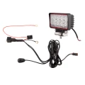 LED Arbeitsscheinwerfer 1826 LM 21W, Anzahl der LED-Dioden: 8, licht: zerstreut. Im Set mit Kabelbaum