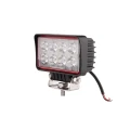 Zwei LED Arbeitsscheinwerfer 1826 LM 21W, Anzahl der LED-Dioden: 8, licht: zerstreut. Im Set mit Kabelbaum