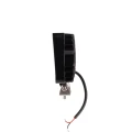 Zwei LED Arbeitsscheinwerfer 1430 LM 24W, Anzahl der LED-Dioden: 9, licht: fokussiert. Im Set mit Kabelbaum