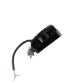 Zwei LED Arbeitsscheinwerfer 1430 LM 24W, Anzahl der LED-Dioden: 9, licht: fokussiert. Im Set mit Kabelbaum