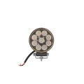 Zwei LED Arbeitsscheinwerfer 1133 LM 20W, Anzahl der LED-Dioden: 9, licht: zerstreut. Im Set mit Kabelbaum