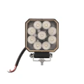Zwei LED Arbeitsscheinwerfer 1133 LM 20W, Anzahl der LED-Dioden: 9, licht: zerstreut. Im Set mit Kabelbaum