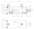 Hydraulikzylinder doppeltwirkend CJ2F-40/22/60