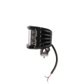 Zwei LED Arbeitsscheinwerfer 1380LM 22,5W, Anzahl der LED-Dioden: 9, licht: zerstreut. Im Set mit Kabelbaum