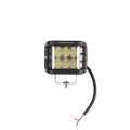 Zwei LED Arbeitsscheinwerfer 1380LM 22,5W, Anzahl der LED-Dioden: 9, licht: zerstreut. Im Set mit Kabelbaum