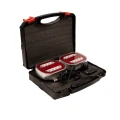 Set mit zwei LED-Rückleuchten mit Magnet und Zubehör