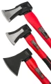 Axt Beil Spaltäxte Spaltbeil Spalthammer Holzspalter 3-tlg Set: 600g / 1000g / 2000g