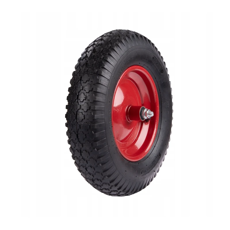 Schubkarrenrad 400x8 4.00-8 2PR im Set mit Achse