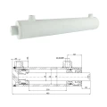 Hydraulikzylinder doppeltwirkend CJ2F-63/36/300, Universell ohne Befestigung