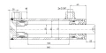 Hydraulikzylinder doppeltwirkend CJ2F-63/36/500, Universell ohne Befestigung