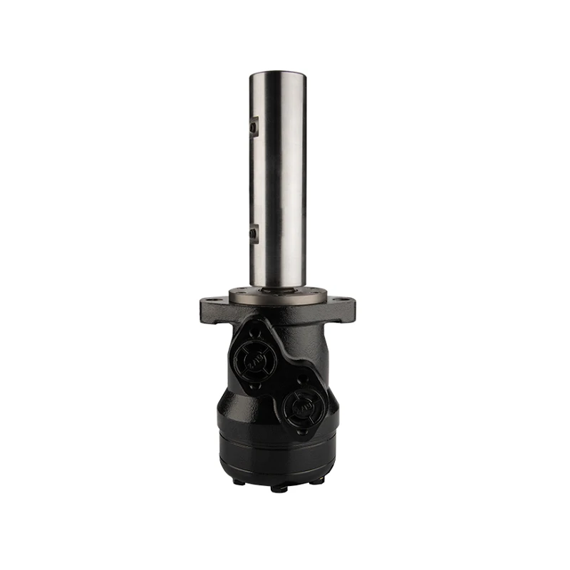 Hydraulikmotor Orbitmotoren Typ BMR, OMP Schluckvolumen 80 cm3/Umdr Max. Drehzahl 750 U/min mit Zapfwellenbuchse