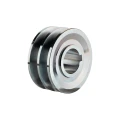 Doppelte Keilriemenscheibe (2-rillig) für 2 Keilriemen 2x17 - Ø 100 mm / Bohrung 38 mm, Passfedernut 10 mm
