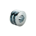 Doppelte Keilriemenscheibe (2-rillig) für 2 Keilriemen 2x13 - Ø 80 mm / Bohrung 38 mm, Passfedernut 10 mm
