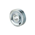 Doppelte Keilriemenscheibe (2-rillig) für 2 Keilriemen 2x13 - Ø 120 mm / Bohrung 38 mm, Passfedernut 10 mm