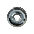 Doppelte Keilriemenscheibe (2-rillig) für 2 Keilriemen 2x13 - Ø 120 mm / Bohrung 38 mm, Passfedernut 10 mm