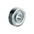 Doppelte Keilriemenscheibe (2-rillig) für 2 Keilriemen 2x13 - Ø 120 mm / Bohrung 42 mm, Passfedernut 12 mm