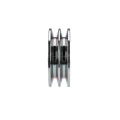 Doppelte Keilriemenscheibe (2-rillig) für 2 Keilriemen 2x13 - Ø 100 mm / Bohrung 19 mm, Passfedernut 6 mm