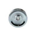 Doppelte Keilriemenscheibe (2-rillig) für 2 Keilriemen 2x13 - Ø 120 mm / Bohrung 19 mm, Passfedernut 6 mm