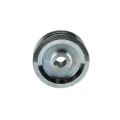 Doppelte Keilriemenscheibe (2-rillig) für 2 Keilriemen 2x13 - Ø 120 mm / Bohrung 24 mm, Passfedernut 8 mm