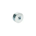 Doppelte Keilriemenscheibe (2-rillig) für 2 Keilriemen 2x13 - Ø 80 mm / Bohrung 28 mm, Passfedernut 8 mm