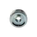 Doppelte Keilriemenscheibe (2-rillig) für 2 Keilriemen 2x17 - Ø 120 mm / Bohrung 38 mm, Passfedernut 10 mm