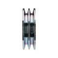 Doppelte Keilriemenscheibe (2-rillig) für 2 Keilriemen 2x11 - Ø 120 mm / Bohrung 24 mm, Passfedernut 8 mm