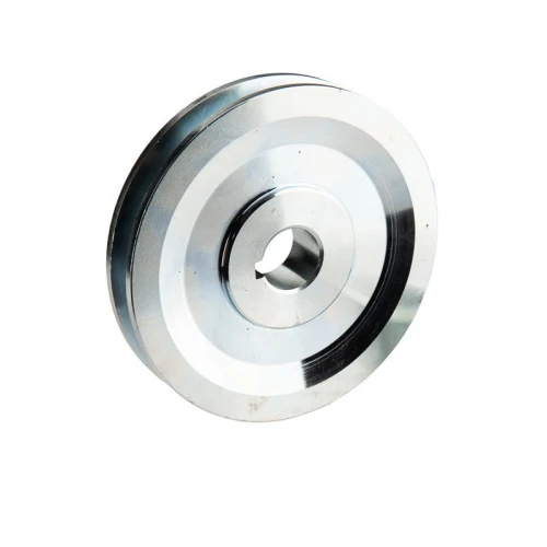 Produktbild von Keilriemenscheibe HA SPA 1x13 Mm, 120 Mm Außen-Ø – Verzinkter Stahl Für E-Motorantrieb, Bohrung 28 Mm