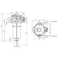 ücklauffilter 90l/min RFA220CV1BB5 SOFIMA - Schema