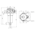 Rücklauffilter 90l/min RFA230CV1BB3 SOFIMA - Schema