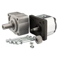 Hydraulikpumpe, Zahnradpumpe Größe 1 1,05ccm/U rechtsdrehend mit Vorsatzlager, zylindrischer Welle und Kupplung