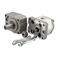 Hydraulikpumpe, Zahnradpumpe Größe 1 1,10ccm/U rechtsdrehend mit Vorsatzlager und zylindrischer Welle