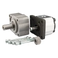 Hydraulikpumpe, Zahnradpumpe Größe 1 1,45ccm/U rechtsdrehend mit Vorsatzlager, zylindrischer Welle und Kupplung