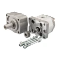 Hydraulikpumpe, Zahnradpumpe Größe 1 1,60ccm/U rechtsdrehend mit Vorsatzlager und zylindrischer Welle
