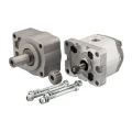 Hydraulikpumpe, Zahnradpumpe Größe 1 2,70ccm/U rechtsdrehend mit Vorsatzlager und zylindrischer Welle
