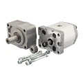 Hydraulikpumpe, Zahnradpumpe Größe 1 8,00ccm/U rechtsdrehend mit Vorsatzlager und zylindrischer Welle